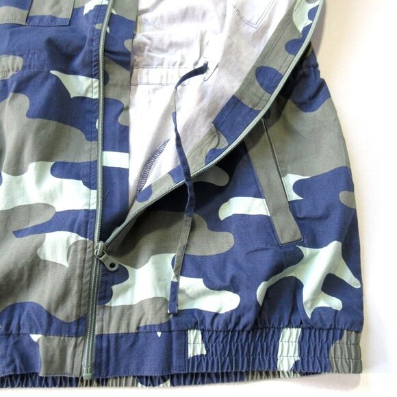 NWT Offline Aerie American Eagle Cotton Cargo Vest in Camouflage Utility Hood S - Picture 3 of 6